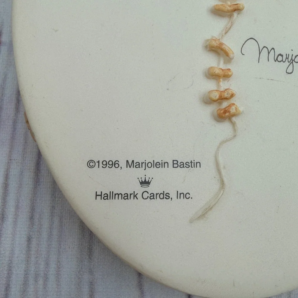 Hallmark Marjolein Bastin 1996 Rooster Christmas Tree Ornament Nature Sketchbook